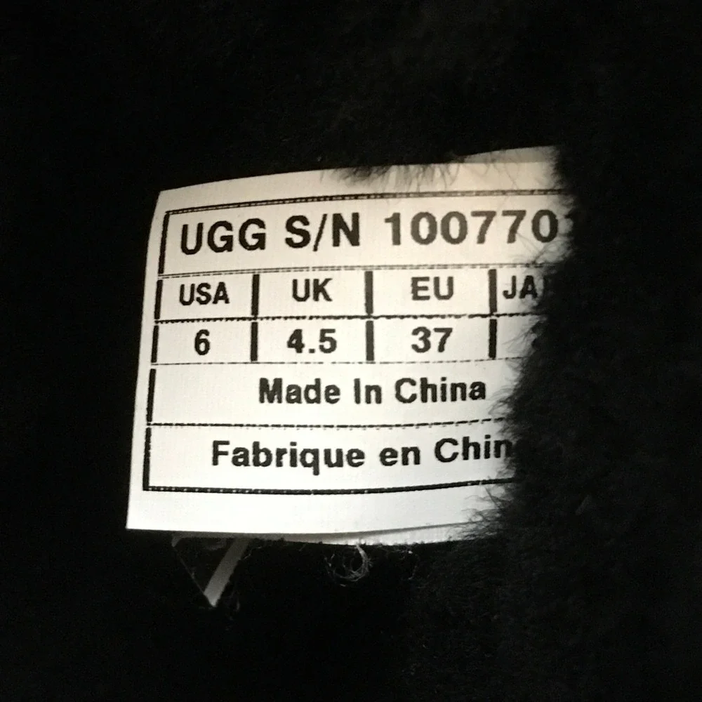 UGG Appalachian Tall Snow Winter Boot Sherpa Liined Women's Size 6‎